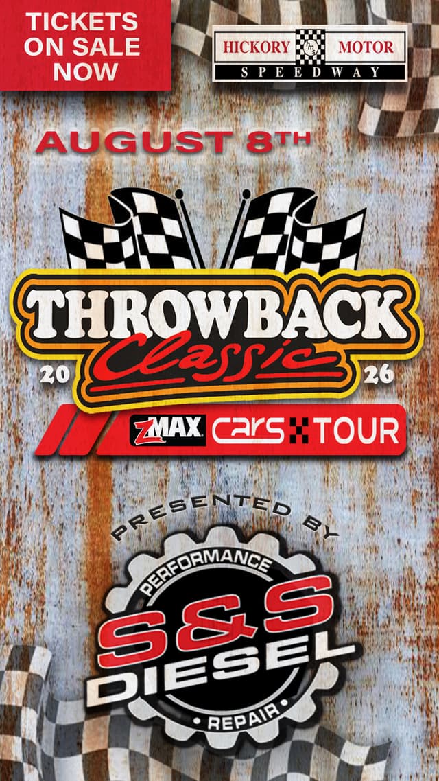 zMAX CARS Tour Throwback Classic promo